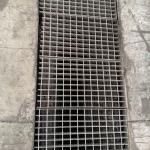 Industrial Metal Grid Grating With 40mm Earing Bar Pitch And Polished Surface