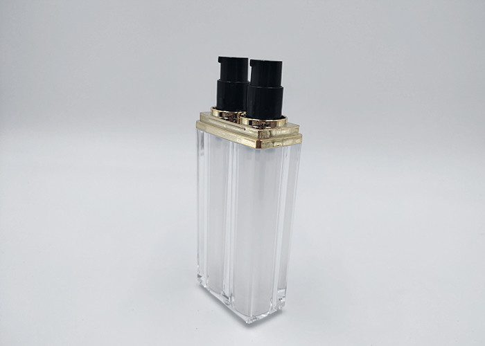 Acrylic Cosmetic Packaging Bottle , Empty Cosmetic Bottles Unicorn Double Pump Spray