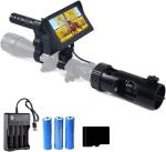 Photo Recording 200-400m Night Vision Sight With Infrared Laser Flashlight