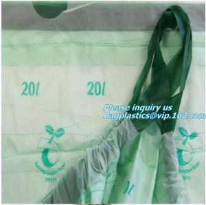 Wholesale customer wholesale corn starch biodegradable compostable eco friendly laundry bag for hotel, Dissolvable laundry bag eco from china suppliers