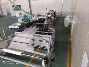 Wholesale automatic bed sheet folding machine for sale Spunlace Nonwoven Fabrics 1600KG 9.5KW from china suppliers