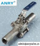 FNPT SS316 PTFE Seat Ball Valve For Water Flow Control