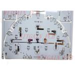 White Solder Mask 2 Layer PCB Used In Children'S Alarm Clock Black Silkscreen 1