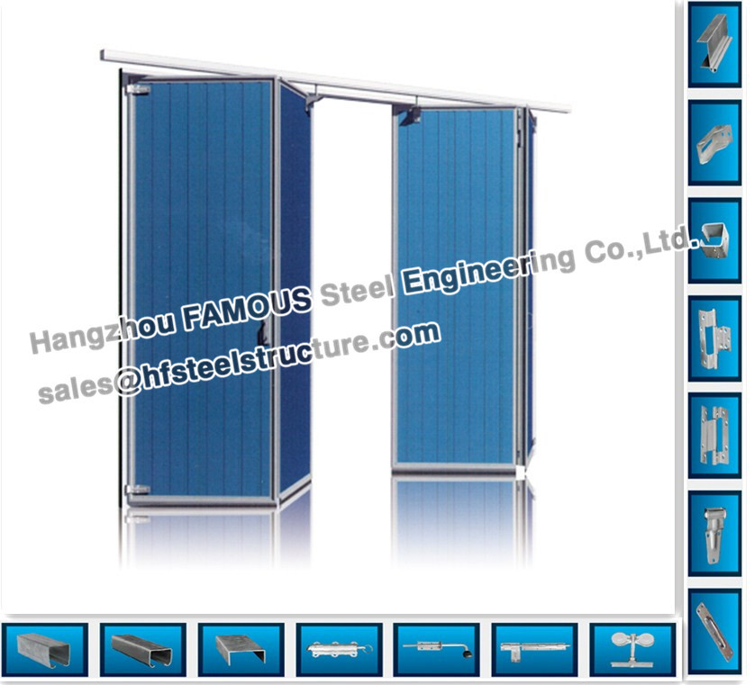 Industry Sliding Door Steel Workshop And Warehouse