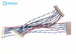 Df14 To Df19 Laptop Coaxia LVDS Cable Assembly 20 Pin To 20 Pin Hirose For Lcd