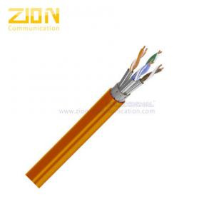 China 23AWG Cat7 Ethernet Cable 650mhz SFTP Shielded PVC CMR 1000FT 500M Roll on sale