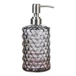 Collar Material Borosilicate Glass Squeeze Type Press Glass Bottle for Hand