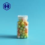 Mini 100ml Plastic Packaging Jar For Chocolate Beans Sweets Granule Small Square