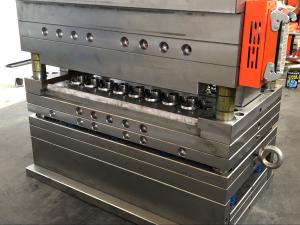 High Precision water cap mould machine , Auto Injection Molding Machine , 24 cavities cap plastic mold