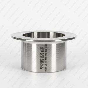 Wholesale Factory Customize Stainless Steel 304 316 Butt Welding Pipe Fittings Stub End for Pipe Connection Flanging Flange from china suppliers