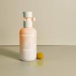 250ml Flip Top Cap HDPE Plastic Shampoo Babycare Pink Bottle Lotion Pump For