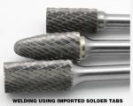 A Types Cylindrical Carbide Burr Double Cut For Metal And Non - Metal Carving
