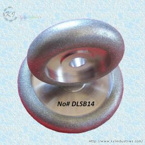 China Diamond Coated Cylindrical Grinding Wheels for Lapidary and Glass - DLSB14 on sale
