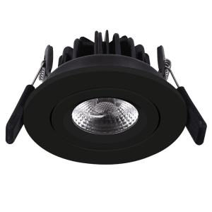 Wholesale Long Life COB Black Trim LED Recessed Lighting 25 Degree Tiltable from china suppliers