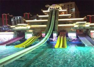 Wholesale Outdoor Aqua Play Adult Swimming Pool Spiral Water Slides from china suppliers