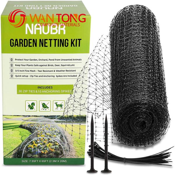 Strength PP/HDPE Plastic Anti Bird Netting Anti Insect Netting for Orchard