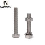 ZINC PLATED Stainless Steel Hex Bolt and Nuts Washer 304 316 for High Tensile