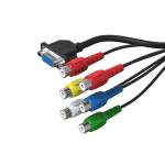 Customized 0.5 1 2 M Multi Component Games Audio Video AV Cable to RCA for TV