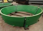 Manganese Steel Castings Cone Crusher Spare Parts Concave And Mantle With Tic