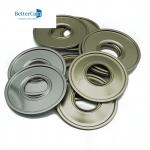 0.23mm Tinplate Material Plain Parts 500ML Round Metal Tin Can Lids Bottom With
