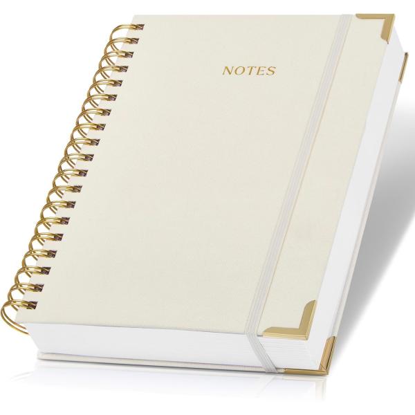 Customizable A4 Bamboo Paper Notebook PVC Cover Printed Style Loose-Leaf Kraft Paper Notebook Pen Maths Supplier Notebook