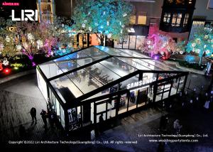 Wholesale Black Frame Transparent Marquee Tent 15m X 10m For Product Promotion from china suppliers