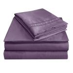 Polyester Filling Supple Bed Sheet Set for Twin Queen King Size Bedding