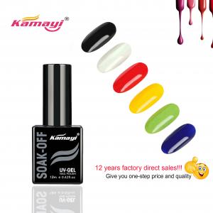 China Kama Free Sample Private Label 300 Colors Uv Nail Gel Nail UV Gel Polish Factory For Wholesale Color Gel Nail Polish on sale