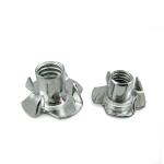 Non-Standard M6 Cage Nut in Blue Zinc Plated Carbon Steel for Customer's