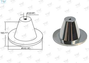 Wholesale Chrome Finished Ceiling Cable Hanging System Brass Ceiling Mounting Base from china suppliers