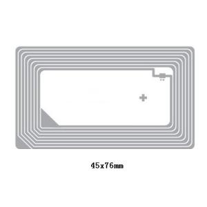 Wholesale 45x76mm HF RFID Inlay PET Material 13.56MHZ Frequency Etched Antenna from china suppliers