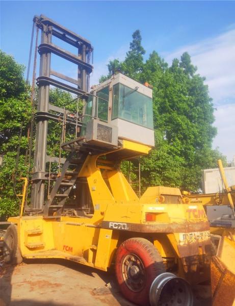 Used Japanese Joint Company Made Tcm Fd70-6 Forklift Truck in Perfect Working