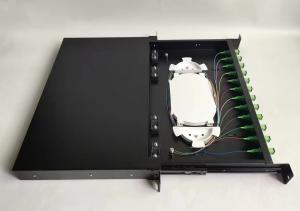 Wholesale 1u Rack Mount Fiber Patch Panel 12/24 Ports Sc / Apc from china suppliers