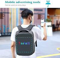 Wholesale Tesinll Travel Laptop Backpack LED Screen Full Color For Adult College Students from china suppliers
