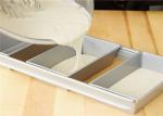 RK Bakeware China Foodservice NSF 1000g Glazed Aluminum Loaf Pans Aluminized