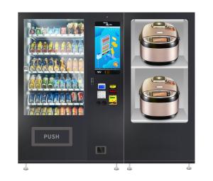 Wholesale Durable Food And Drink Vending Machine With Microwave Oven 2130 * 830 * 1930MM from china suppliers