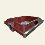 Ductile Iron Casting Moulding Boxes Foundry , Molding Flask Pallet Car Durable