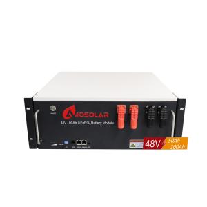 Wholesale Experience 100% Charging Ratio with Amosolar 48V 100Ah 150Ah 200Ah Lithium Ion Battery from china suppliers