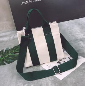 Wholesale Custom Screen Printed Handled Cotton Canvas Tote Bag from china suppliers