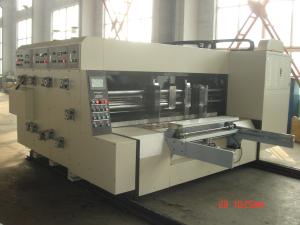 Wholesale Single Slotting Carton Folding Machine Pneumatic-Flapping For Cardboard With High Speed from china suppliers