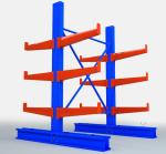 Simple Steel Structure Cantilever Shelf System Heavy Duty Easy Detachable