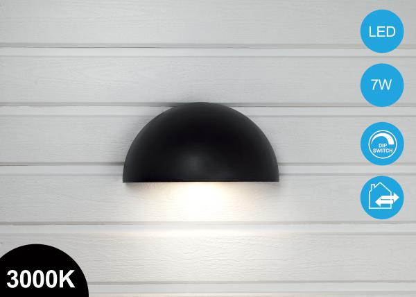 IP65 Waterproof 7W Outdoor LED Garden Electronic chargeWall Pack Light Plus