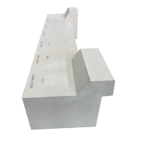 Indian Glass Industry Monofrax S-3 S-4 S-5 AZS Brick with Refractoriness of 1770
