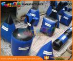 Large Inflatable Paintball Bunkers Field Equipment with CE / UL Blower