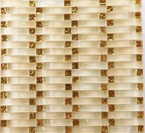 Wholesale Crystal Glass Mosaic Bathroom Backsplash Tile For Washroom Arches Type from china suppliers