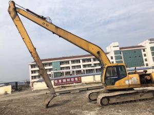 Wholesale 21M Long Boom Used Excavator Machine Hyundai R210-5D 600mm Shoe Size from china suppliers