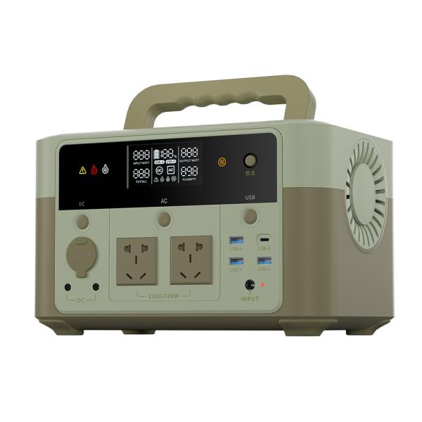 Waterproof Portable Solar Power Station For Camping Explosionproof 710.4WH