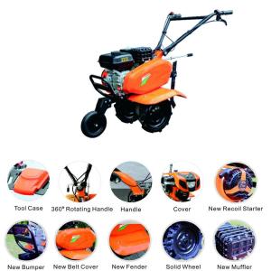 Wholesale GT750-H Mini Power Belt Tiller 600 - 750mm Tilling Width from china suppliers