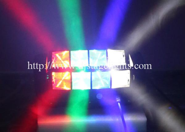 Quality 8 x 10 W LED Moving Head Stage Light 80 W RGBW Spider Party Lighting for sale