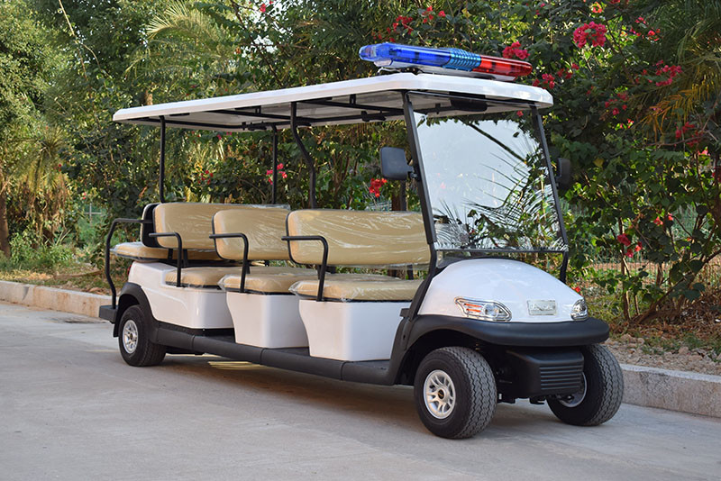 8+3 Seater Sightseeing Electric Mini Bus With Speaker & Warning Lights
